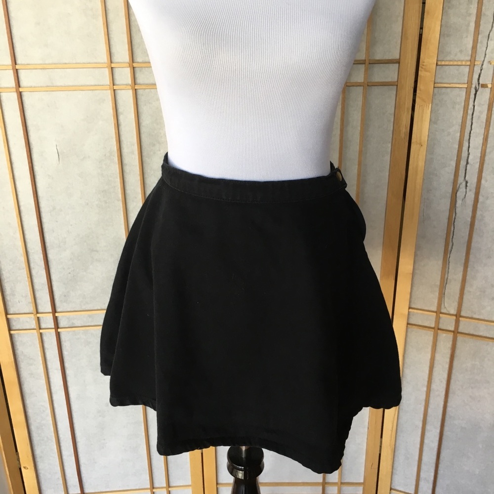 Rare! American Apparel Denim Circle Skirt